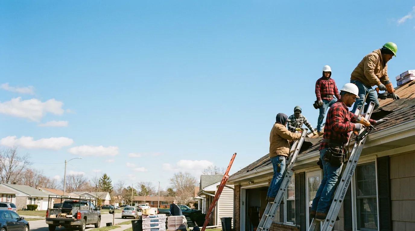 Roofing in New Lothrop, MI near me